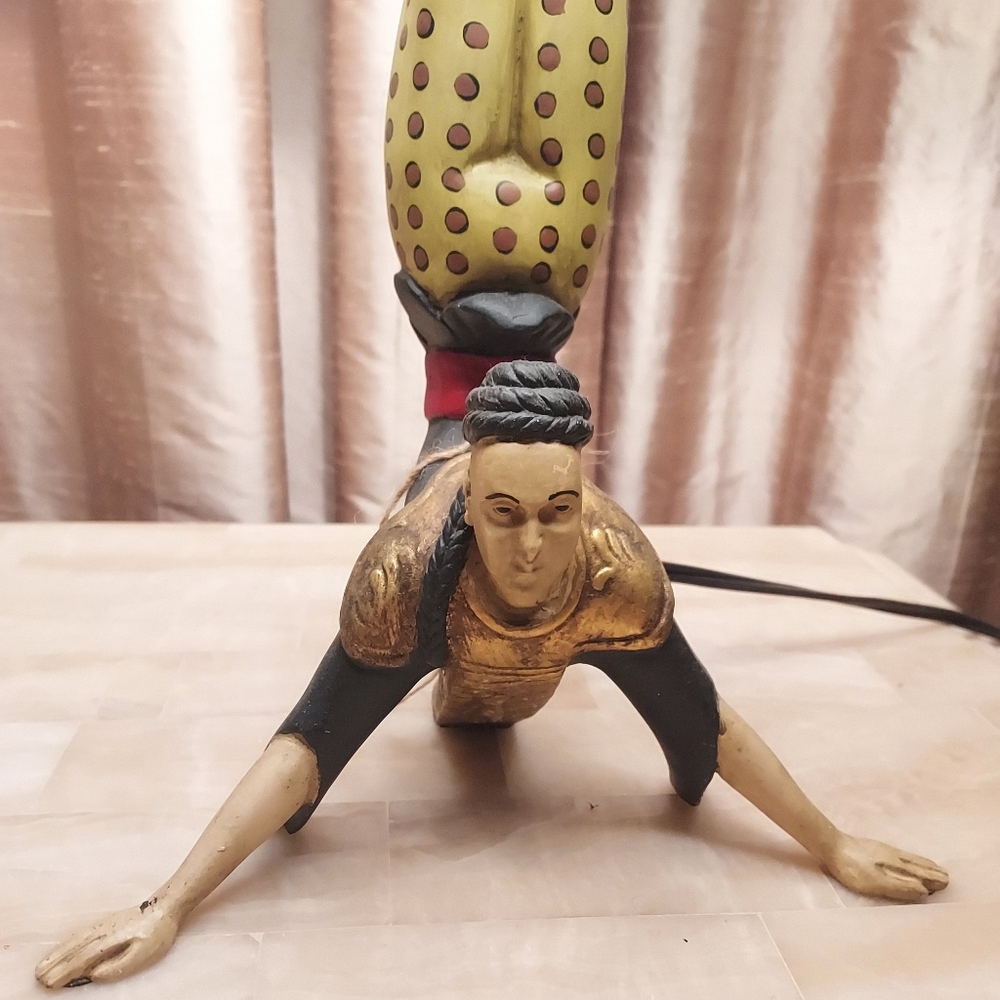 Asian Acrobat lamp